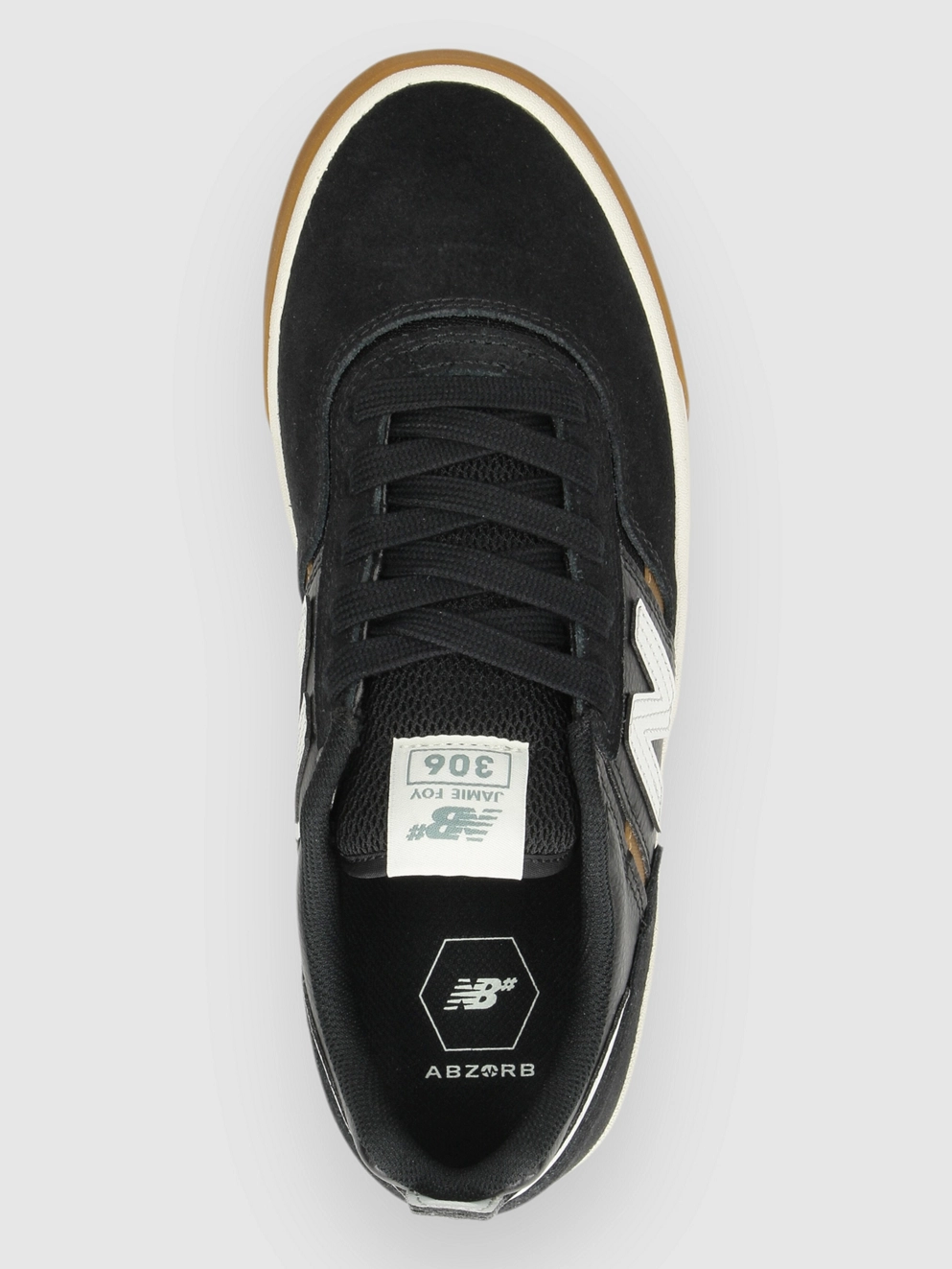 New Balance Numeric 306 Skate Shoes black/white