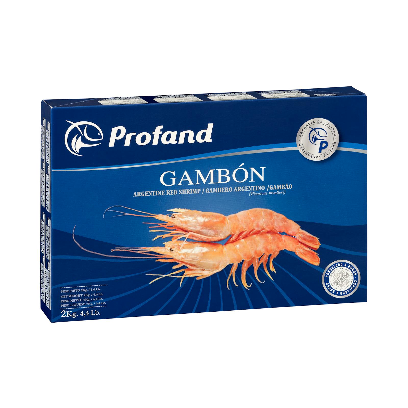 Grosses crevettes surgelées