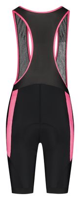 Cuissard Court Vélo Rogelli Core Colored Noir/Rose Femme