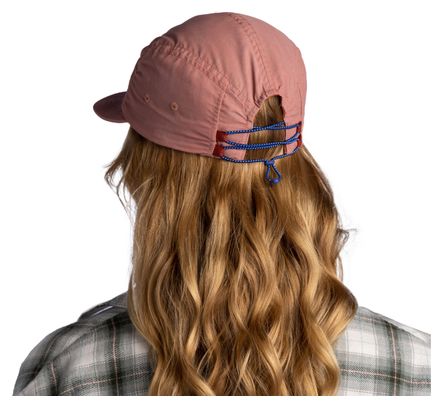 Casquette Unisexe Buff 5 Panel Explore Rose