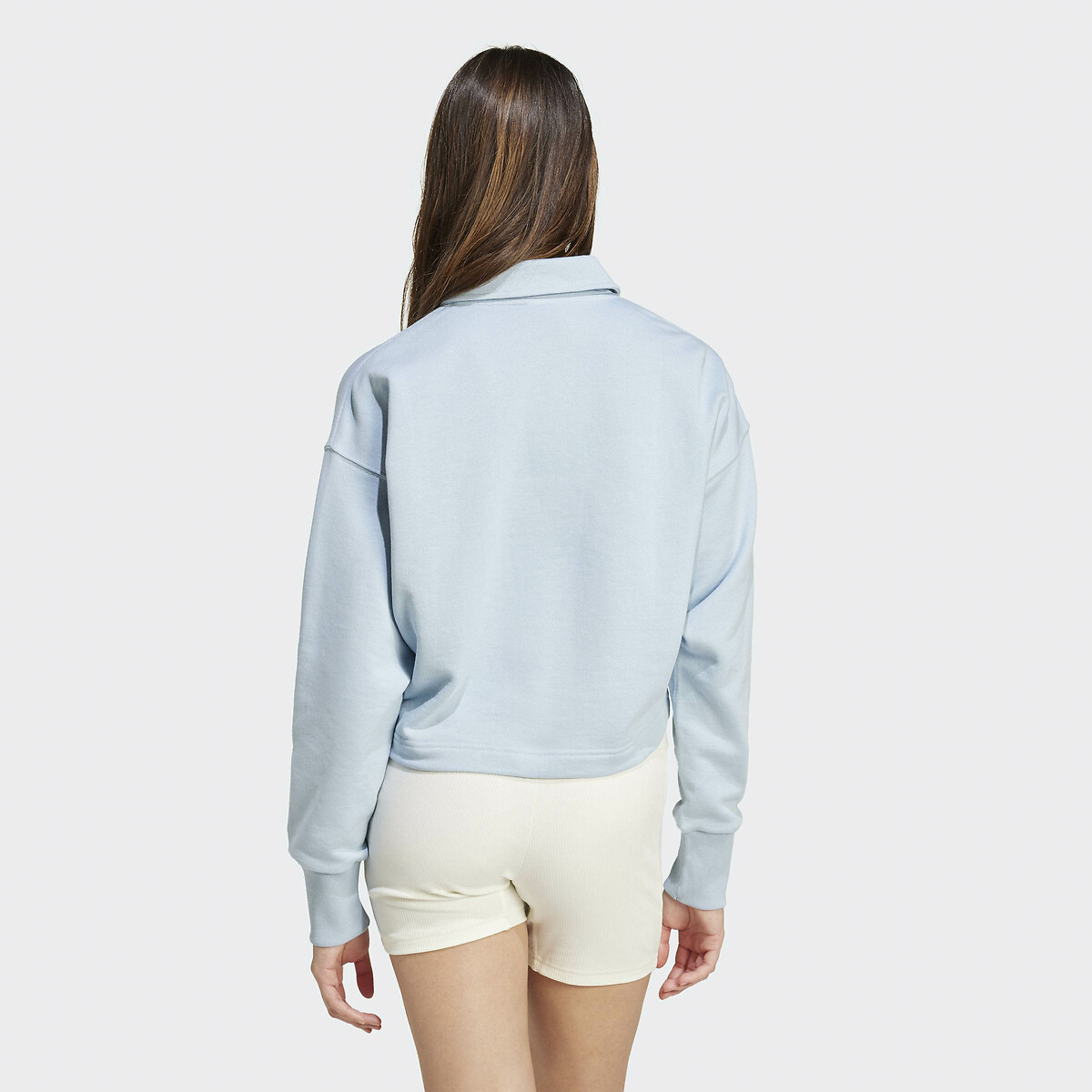 ADIDAS ROUPAS ESPORTIVAS<br>Suéter com gola polo para todas as estações