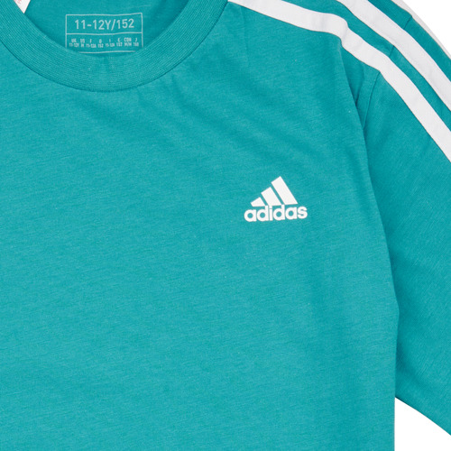 Adidas Sportswear - 3S TEE - Blanc / Multicolore