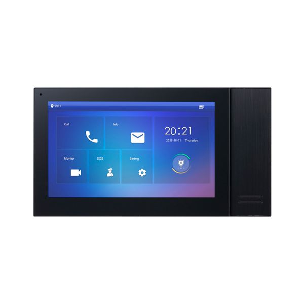 X-Security Ecrã TFT para vídeo porteiro 7´´ Microfone, alto-falante in - V2421M-IP-POE-B