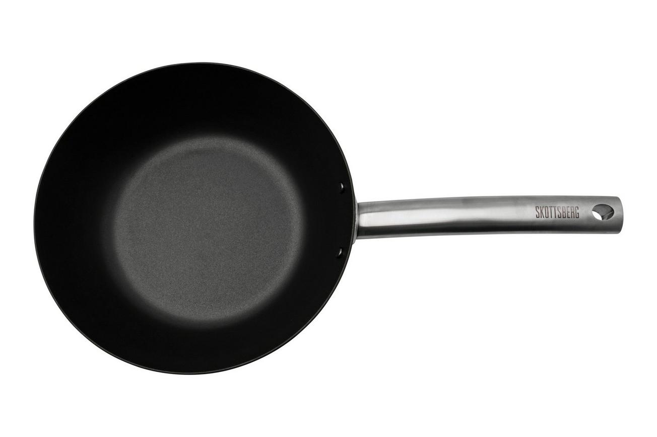 Skottsberg The Original 532661 Carbon Steel wok 24 cm