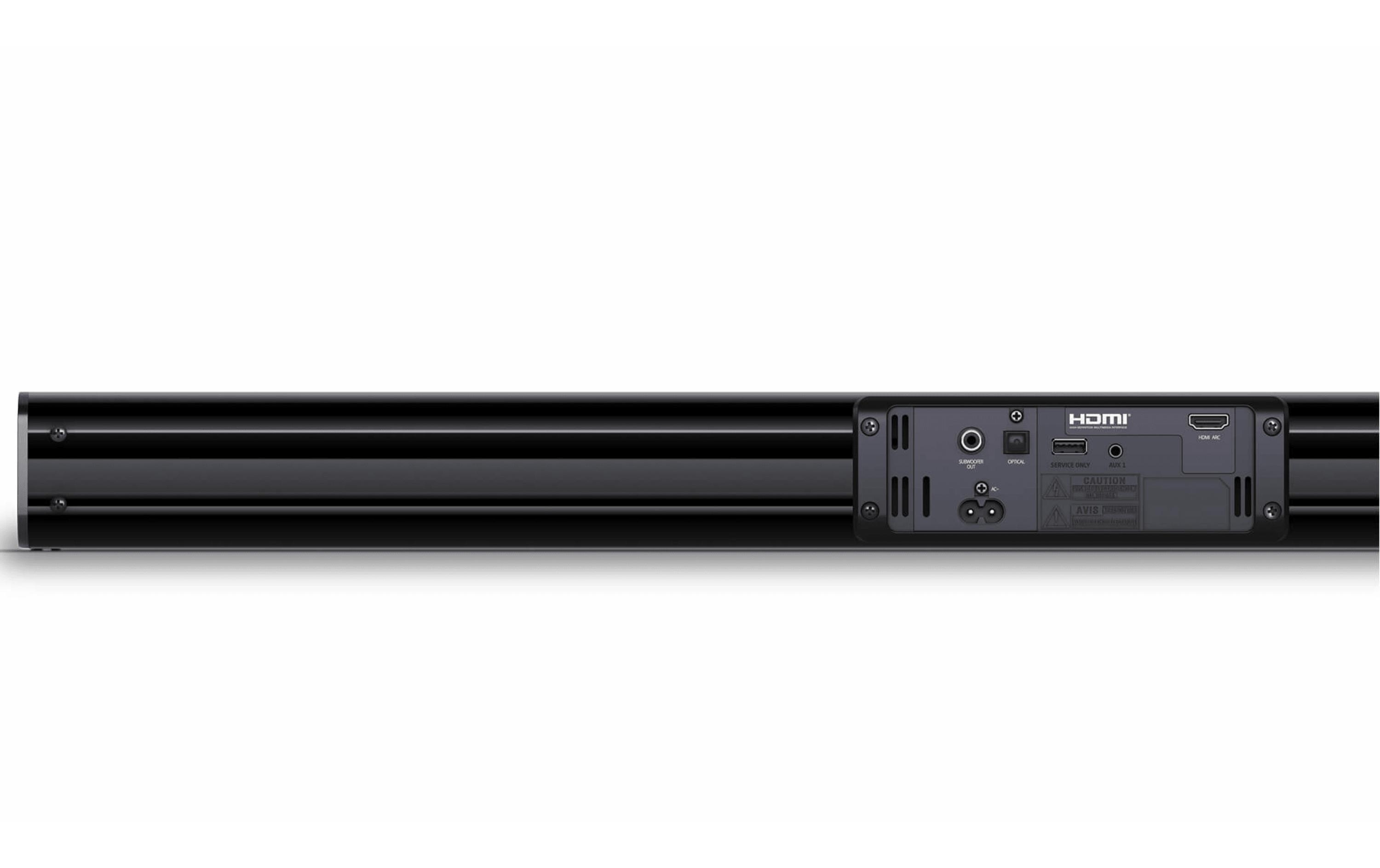 Soundbar HT-SBW110Slim-Soundbar mit matt-schwarzem Finish