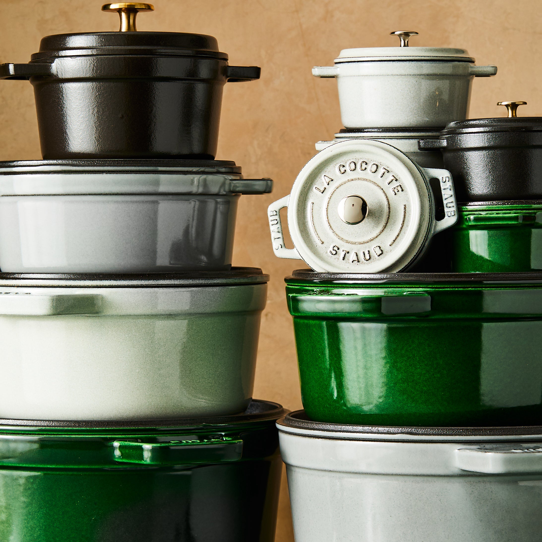 Staub La Cocotte Braadpan Ã 26 cm - Basilicumgroen