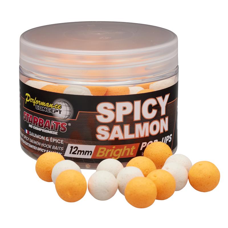 Bouillette Flottante Starbaits Performance Concept Spicy Salmon Bright Pop Up