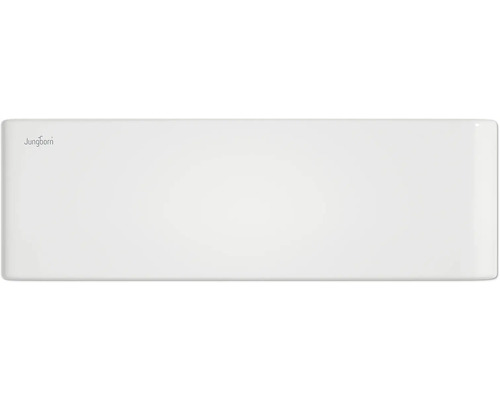 Jungborn dubbele wastafel THREE 1100 x 420 mm wit glanzend incl. keramische afvoerplug