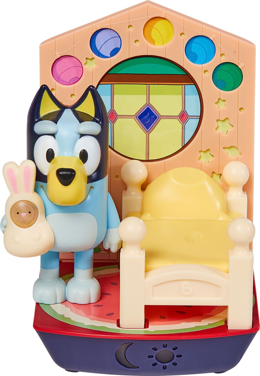 Goglow - Bluey 2-I-1 Natlampe Og Lommelygte - 14 CM