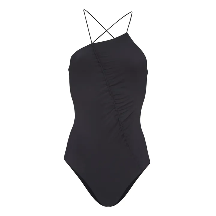 Ziah Maillot 1 Pièce Smocké | Noir