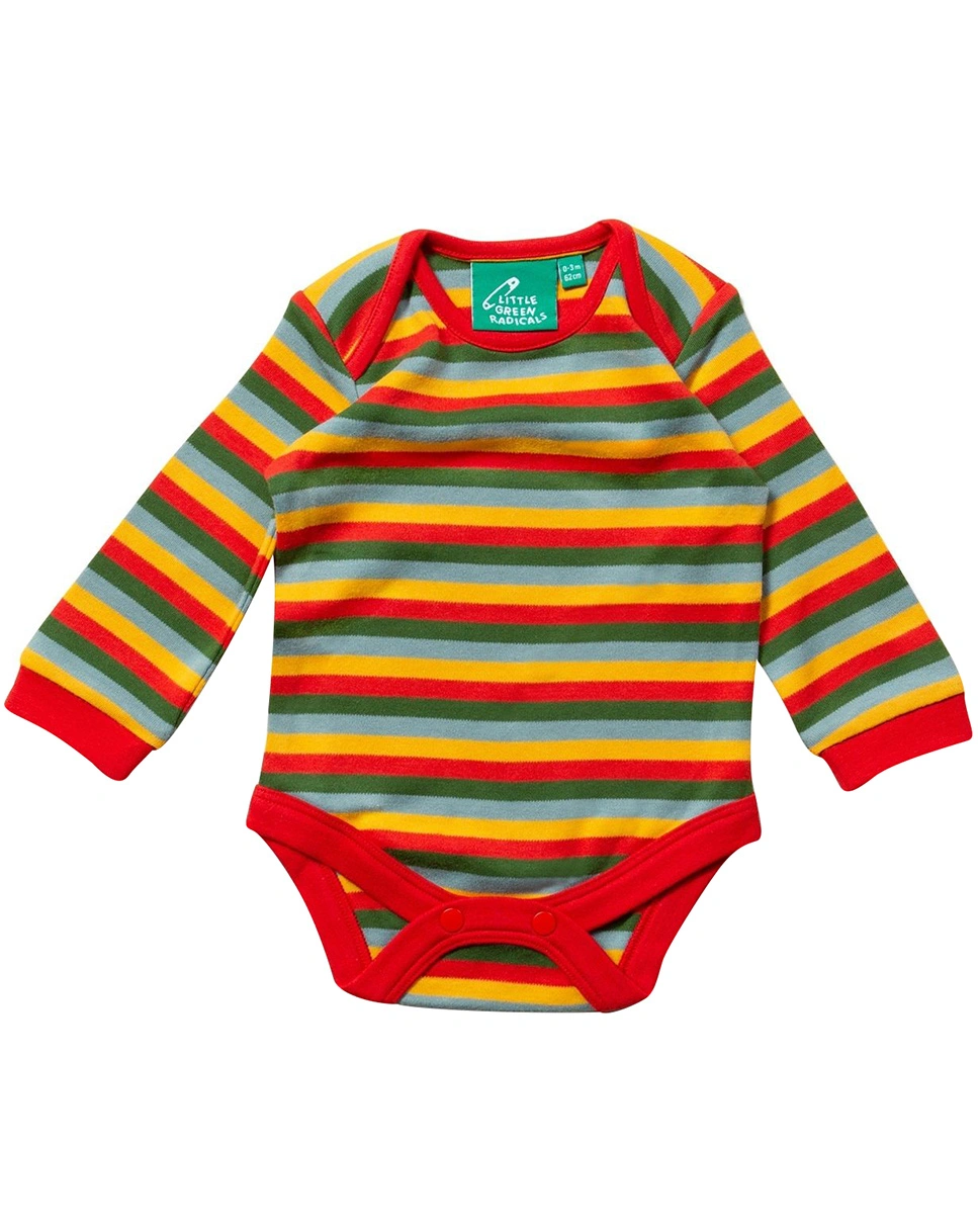 Langarm-Body DRIP DROP 2er-Pack in bunt