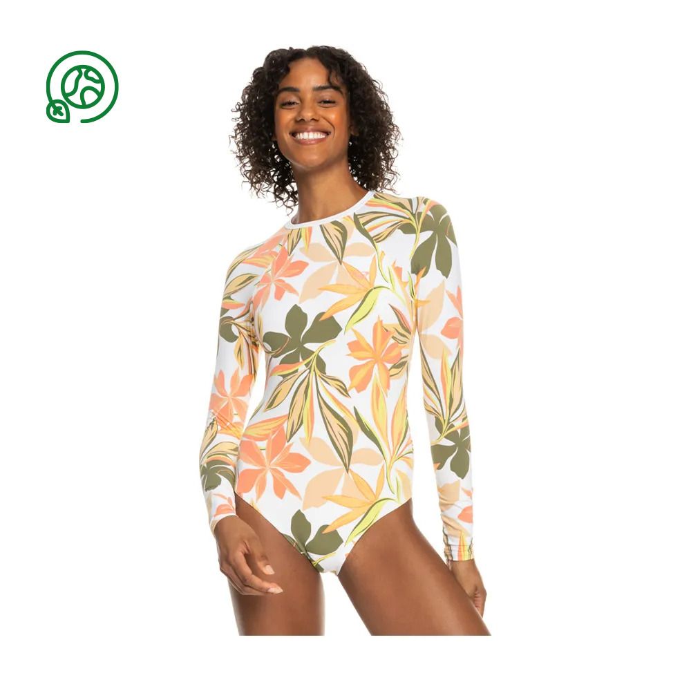 Roxy ONESIE - Maillot de bain 1 pièce Femme bright white subtly