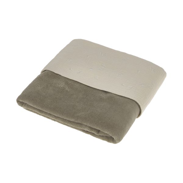 Nanami Junior Deken Double Bamboo - Earth