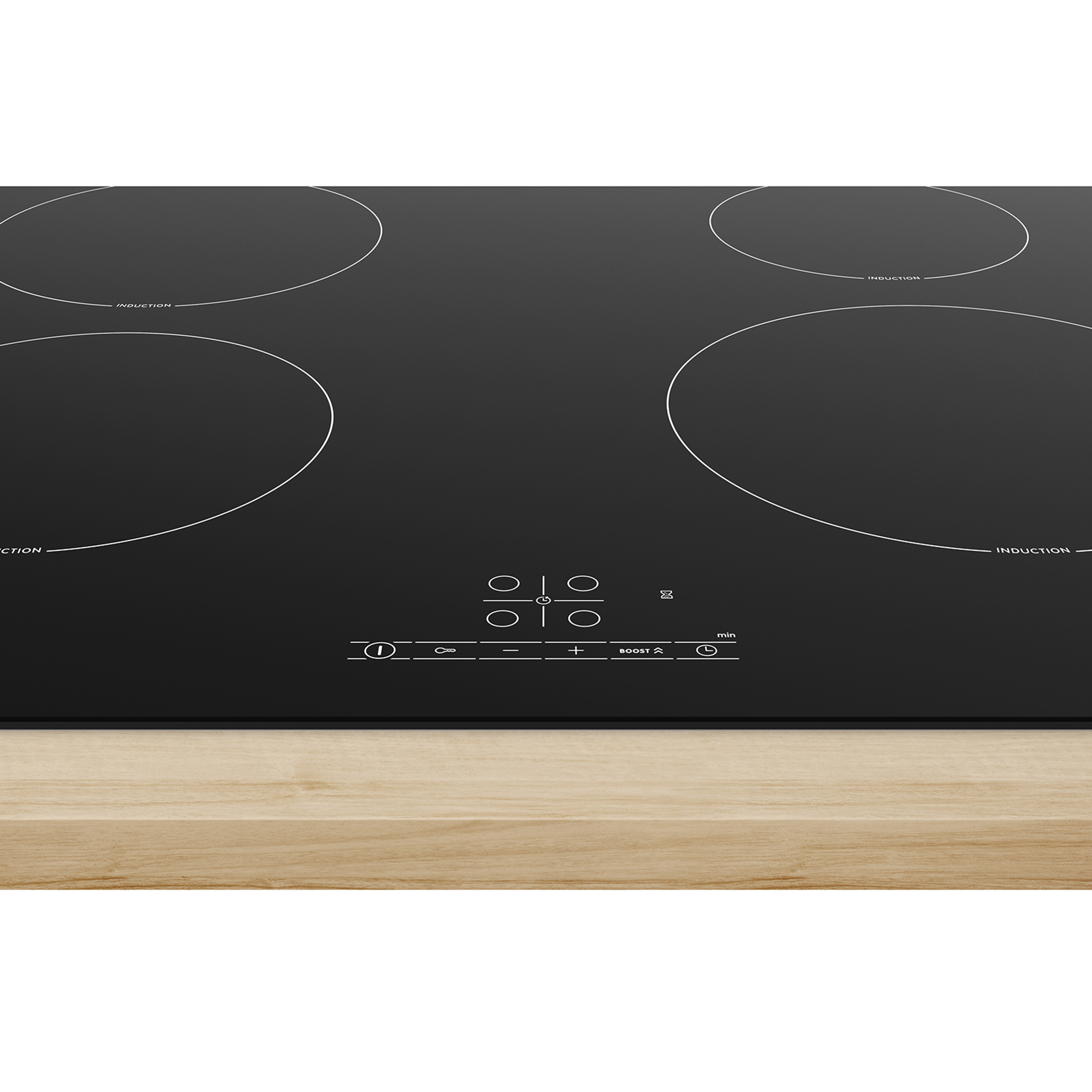 BOSCH Einbau-Induktionskochfeld PUE61RBB6E - rahmenlos - 60 cm