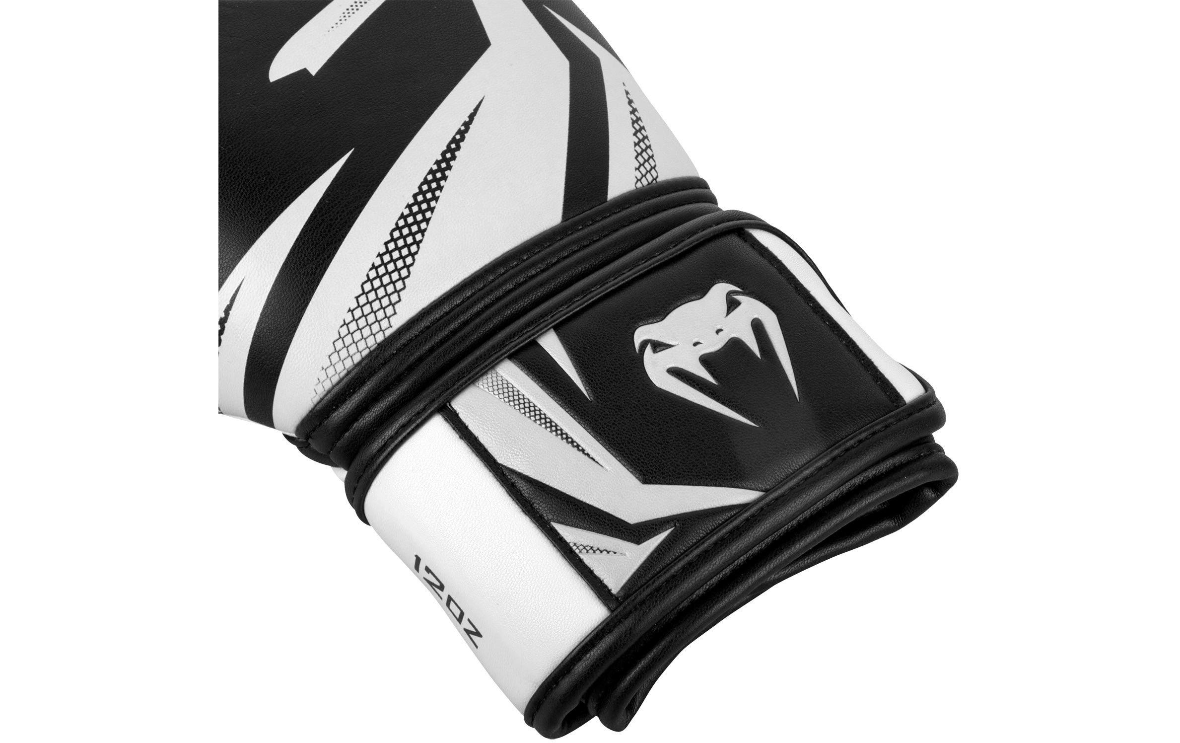 Challenger 3.0 Boxing Gloves Schwarz/Weiss, 16 ozBoxhandschuhe