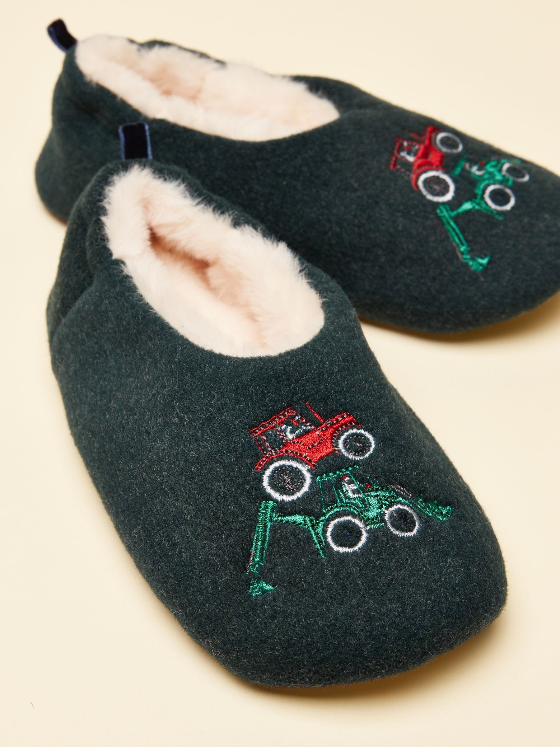 Joules Boys' Slippet Tractor Slippers