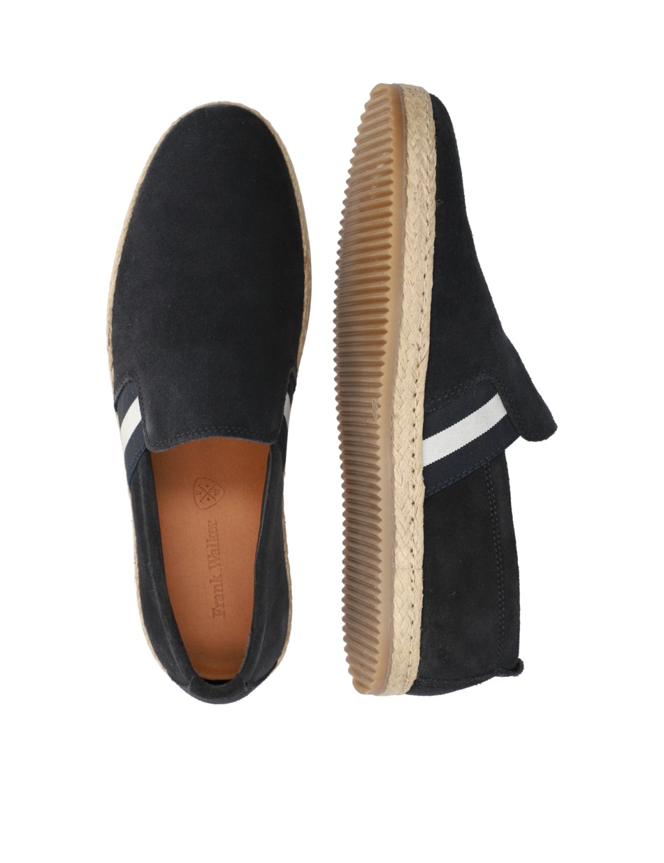 Veloursleder Slipper sportiv