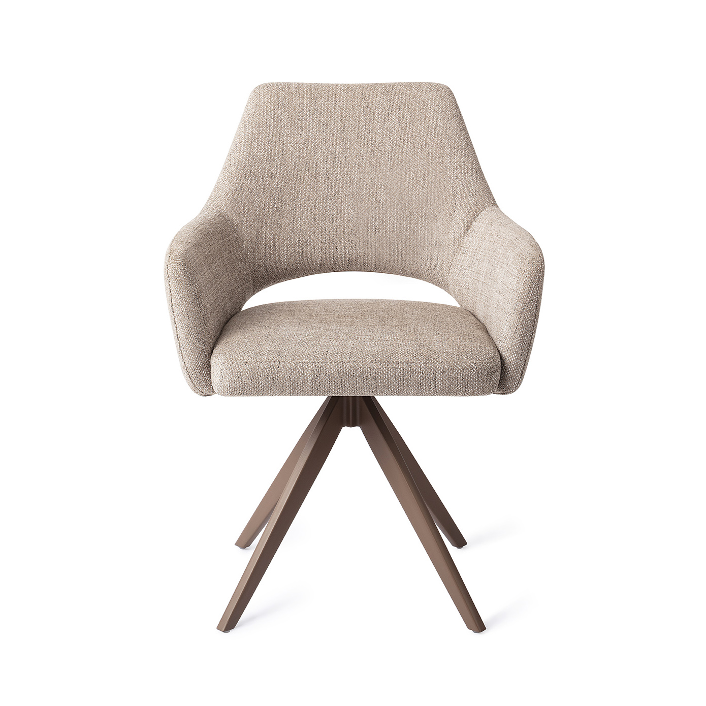 Jesper Home Eetkamerstoel Yanai - Turn Brown Biscuit Beach