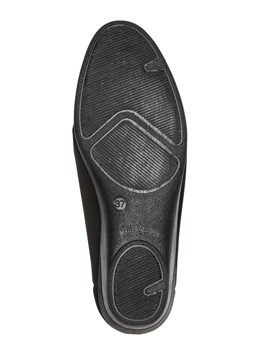 Slipper aus elastischem Textilmaterial