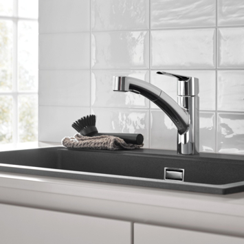 Grohe Quickfix keukenkraan Start uittrekbare Dual spray