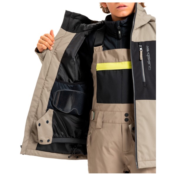 Quiksilver - Kid's Side Hit Solid Jacket - Veste de ski