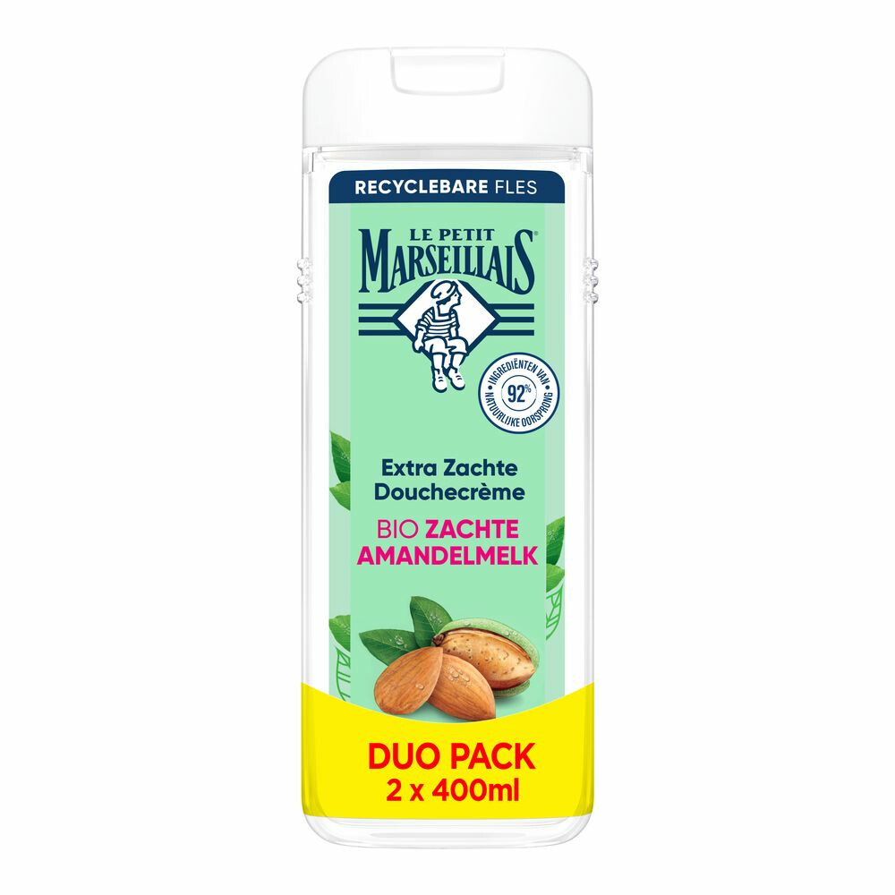 Le Petit Marseillais Douchecrème Sweet Almond2x400 ml