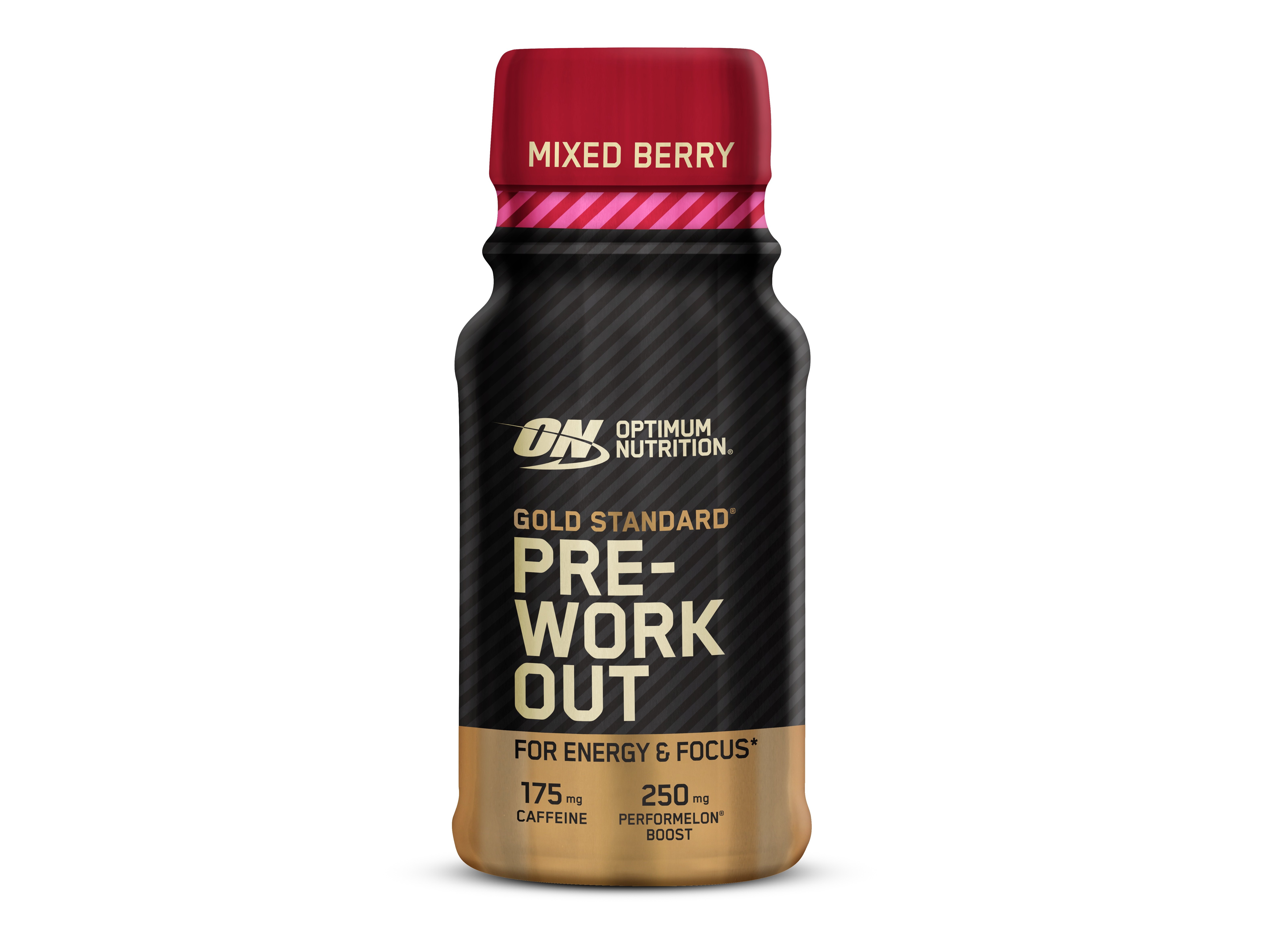 PRE WORKOUT SHOT OPTIM NUT FRUTOS VERMELHOS 60ML