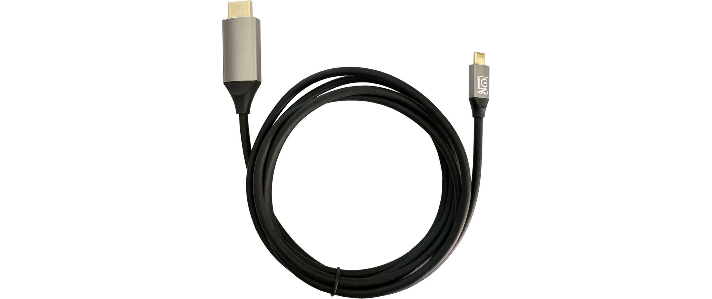 Kabel LC-C-C-HDMI-2M USB Type-C - HDMI, 2 mUSB-C-auf-HDMI-Kabel