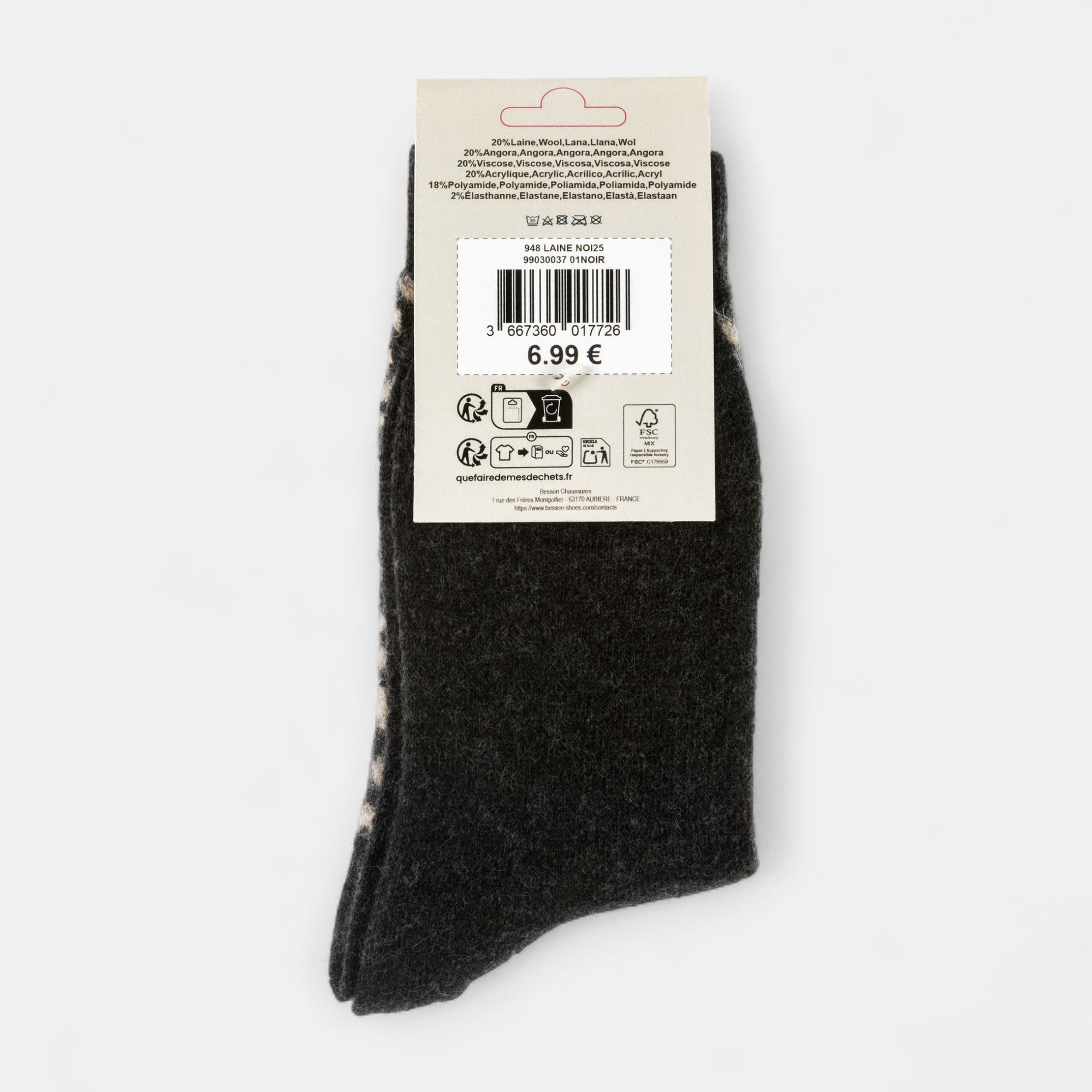 Chaussettes Femme noir