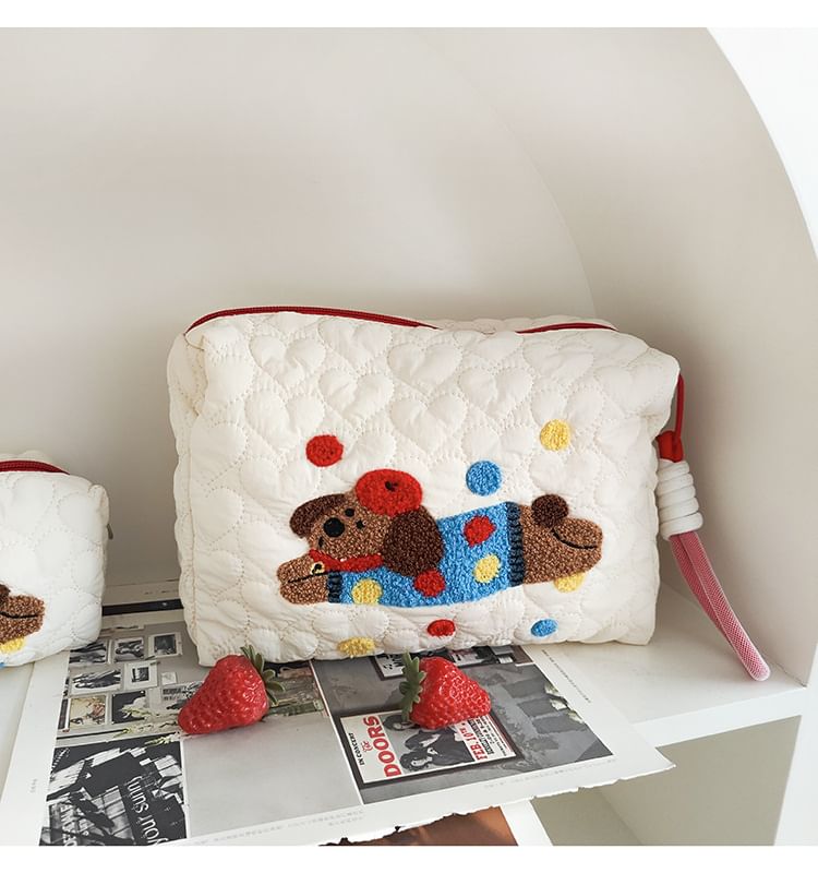 Milha - Honden stoffen etui / make-uptas