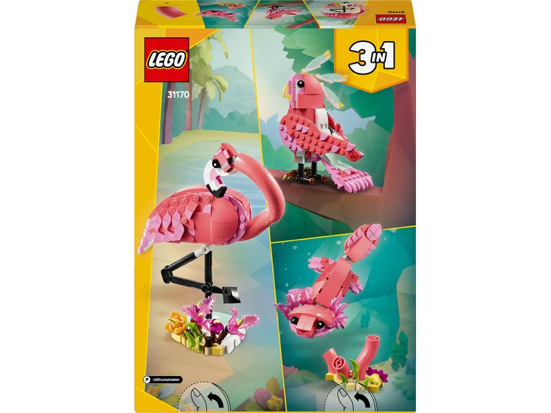 LEGO® Creator Wilde Tiere: Rosa Flamingo 31170 Lego-Bauset