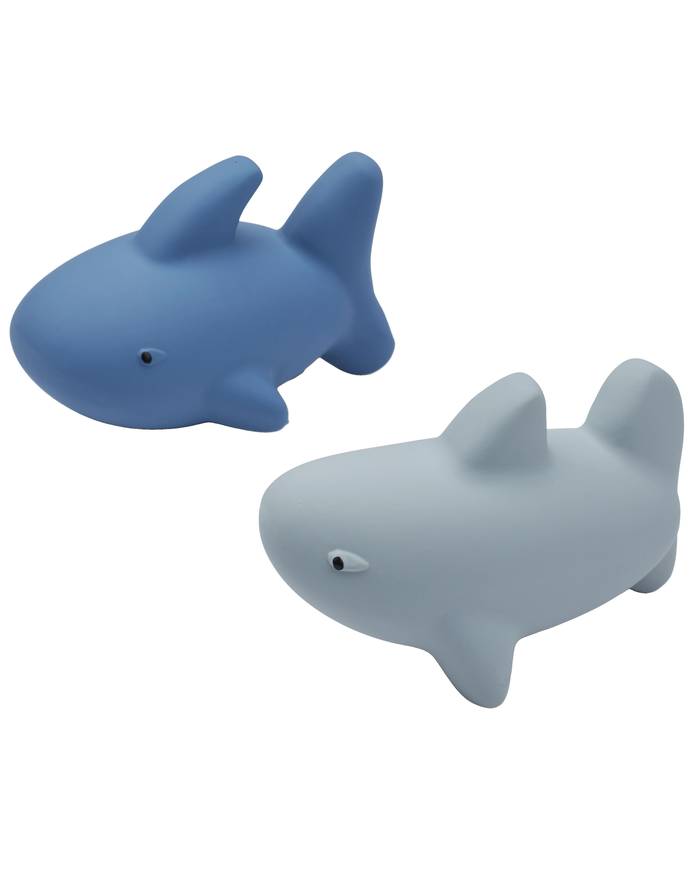 Badewannenspielzeug NED SHARK 2er-Set in blue