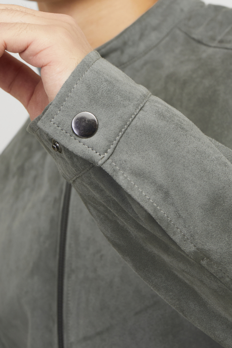 Jack & Jones grijze heren jas