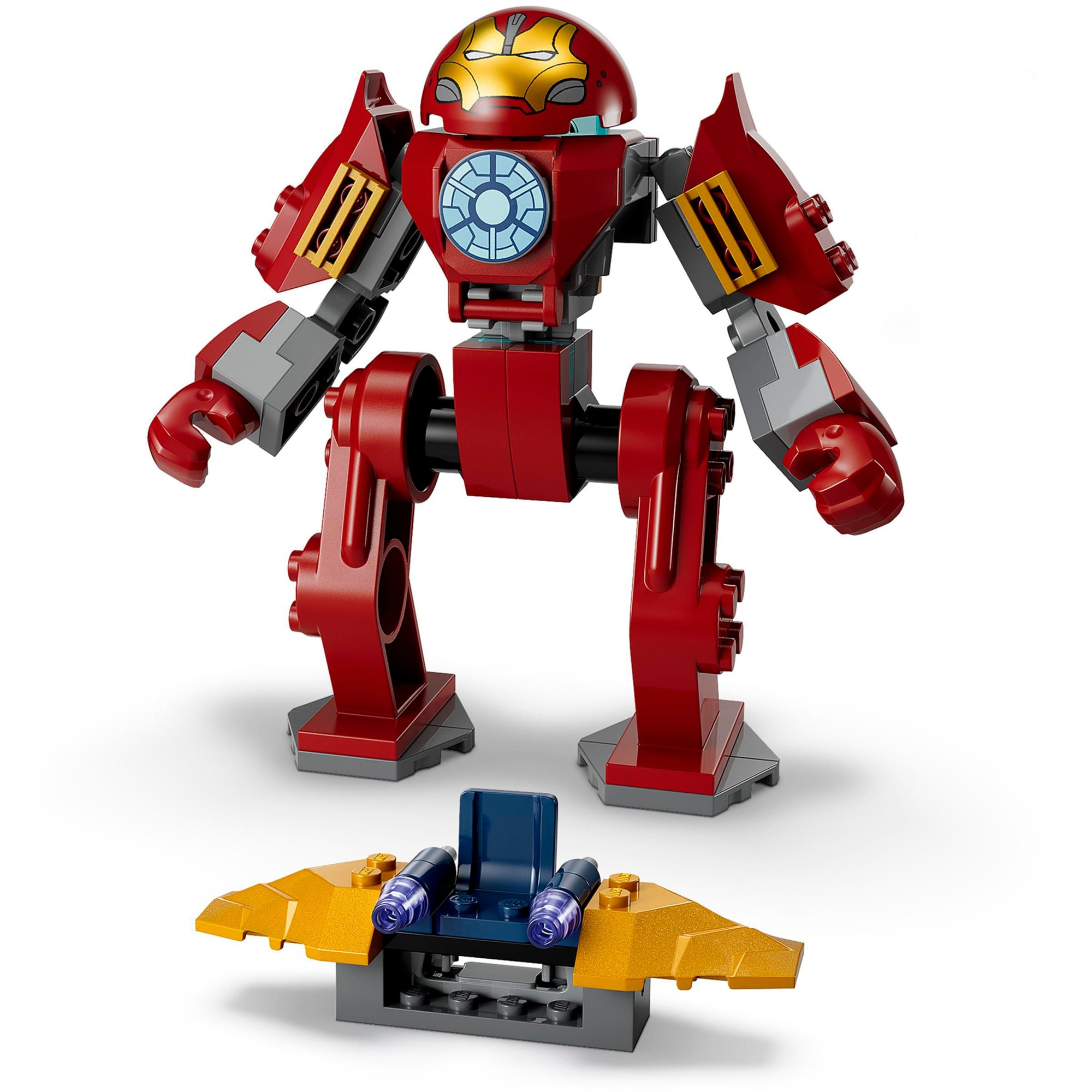 LEGO Konstruktionsspielzeug Marvel Super Heroes Iron Man Hulkbuster vs. Thanos
