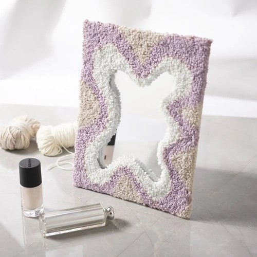 Kit punch needle   miroir diy