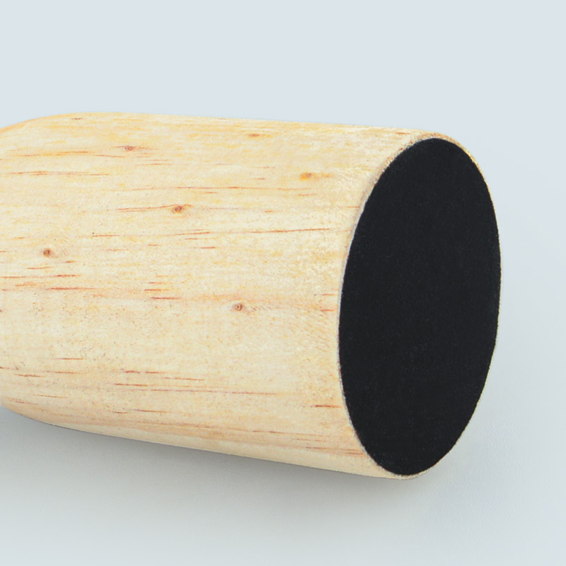 Porte-bougie couleur bois