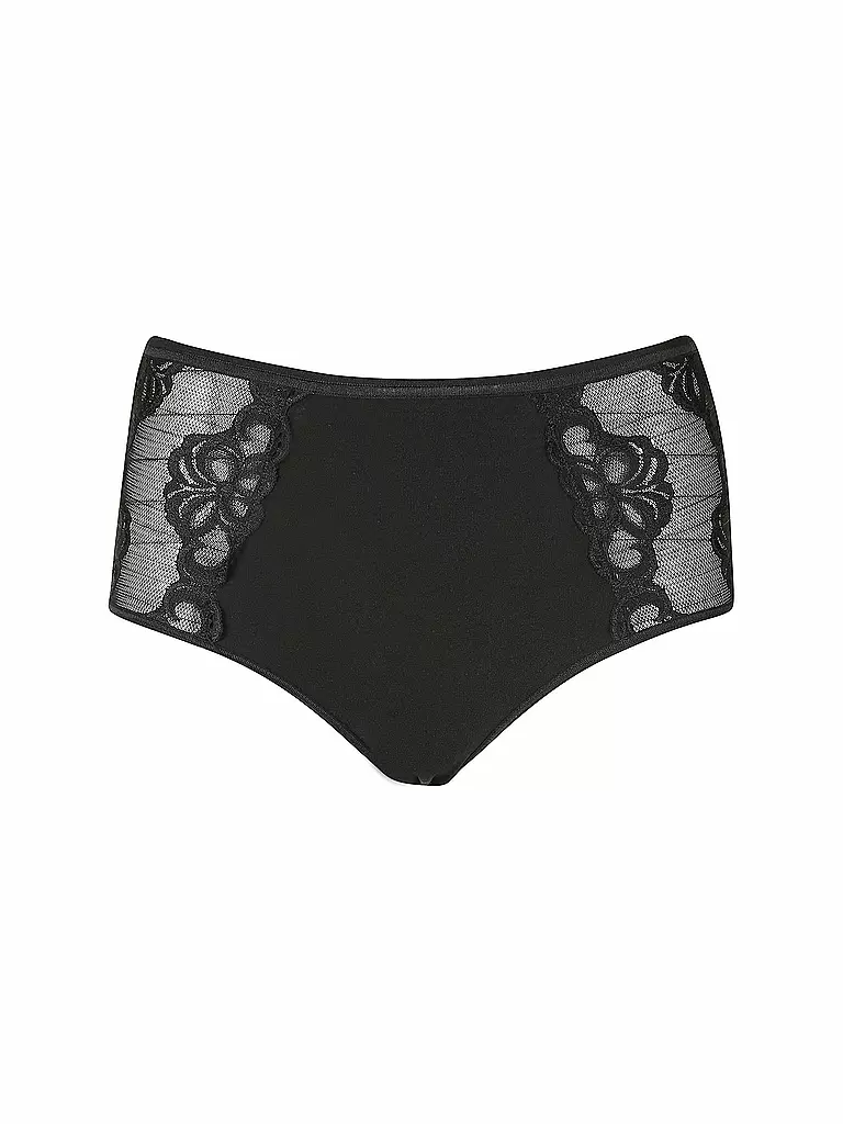 NINA VON C Taillenslip mit Spitze Schwarz schwarz