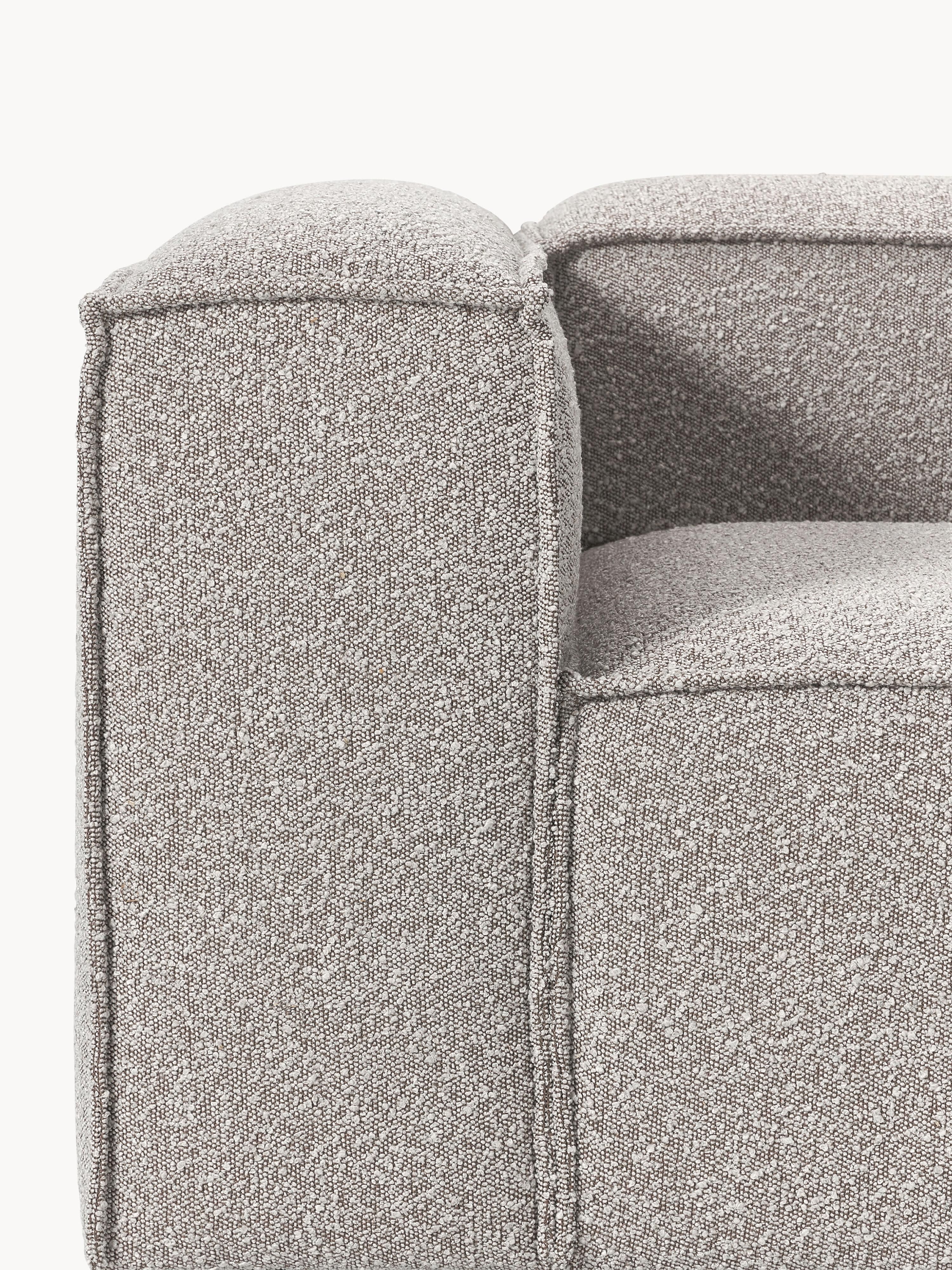 Fauteuil Lennon uit bouclé