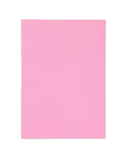 cahiers A4 rose - 5 pièces