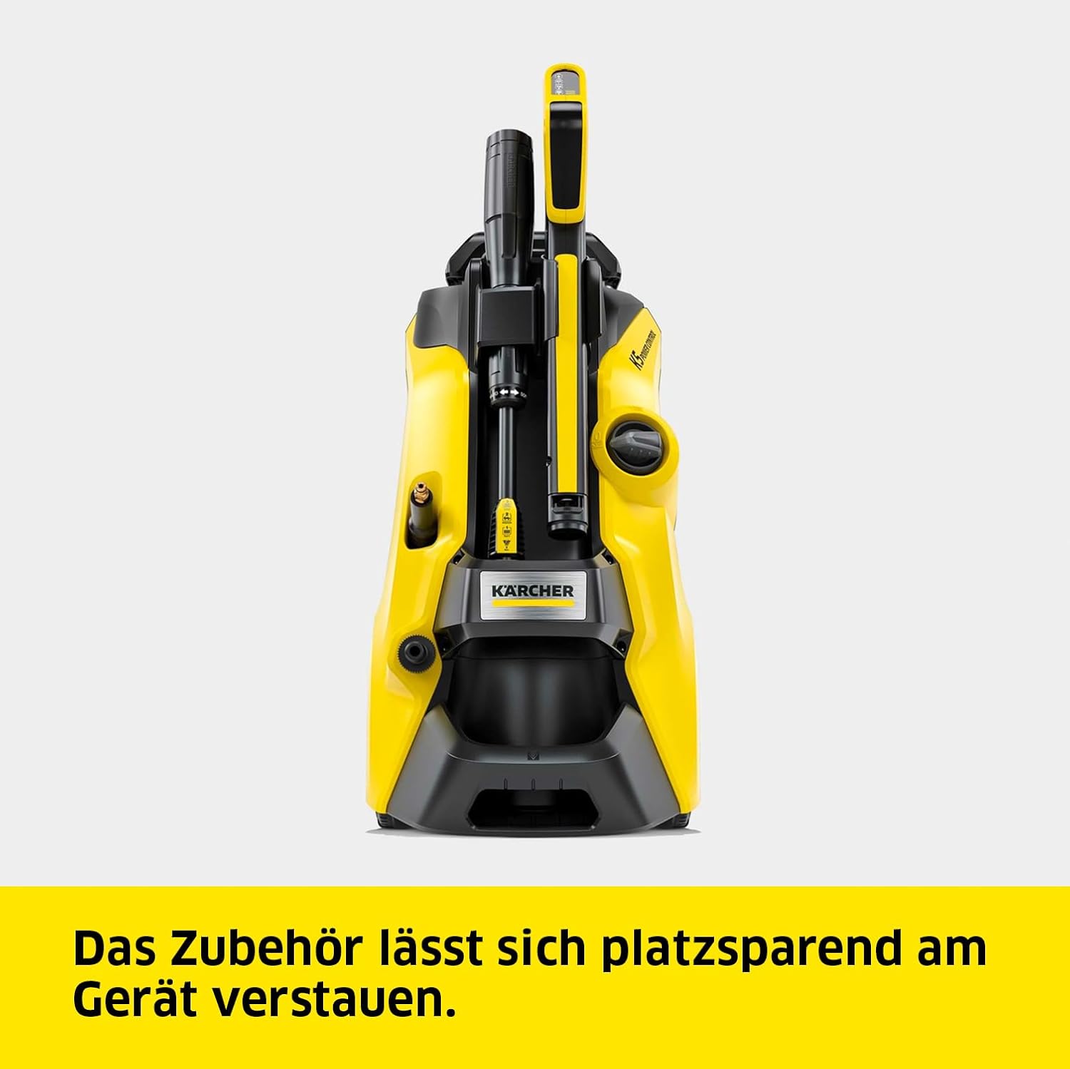 Kärcher Hochdruckreiniger K 5 Power Control Home, Druck: max. 145 bar, Fördermenge: 500 l/h, Fläche: 40 m²/h, Wasserfilter, Gewicht: 13 kg, Hochdruckpistole, Dreckfräser, Strahlrohr, Home Kit