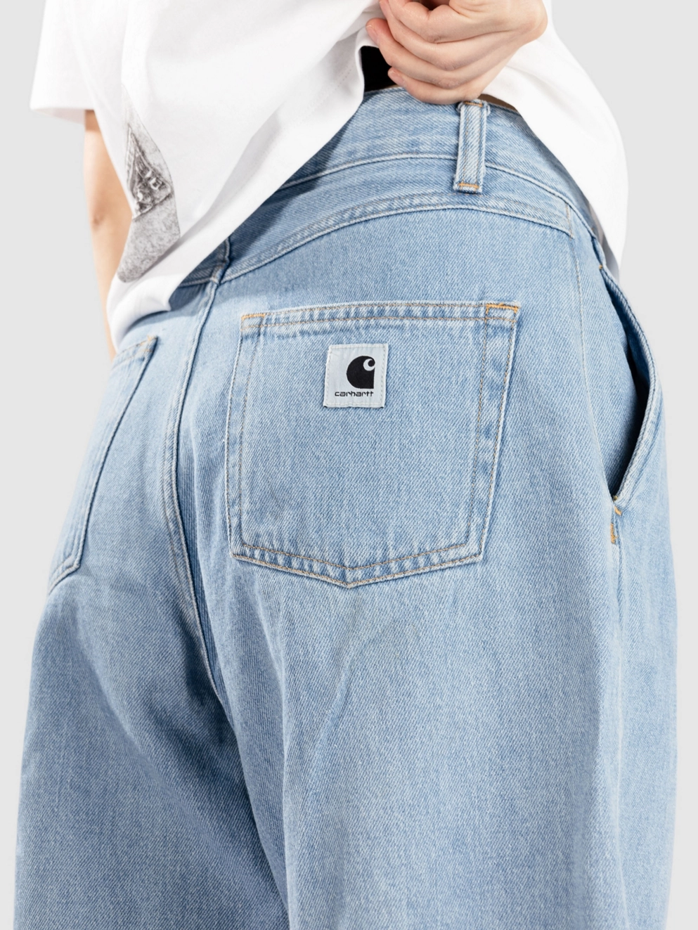 Carhartt WIP Alta Shorts blue stone bleached