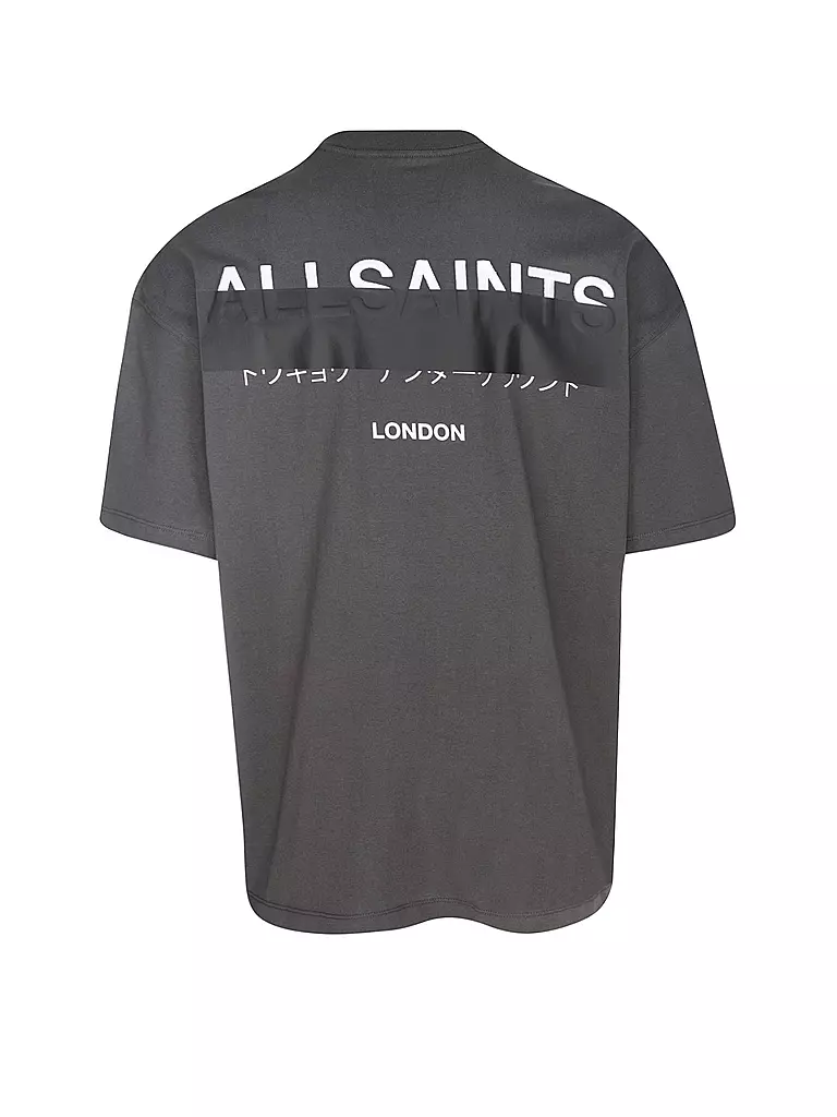 ALLSAINTS T-Shirt Oversized Fit REDACT schwarz