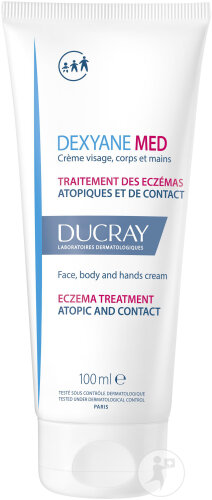Ducray Dexyane Med Crème Réparatrice Apaisante Eczéma Tube 100ml