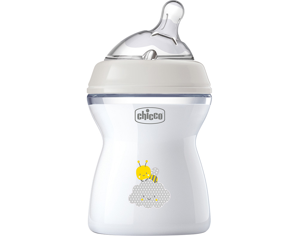 BIBERÃO CHICCO NATURAL FEELING 2M  250ML