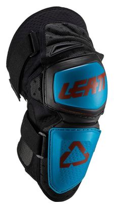 Genouillères Courtes Leatt Enduro Bleu Noir
