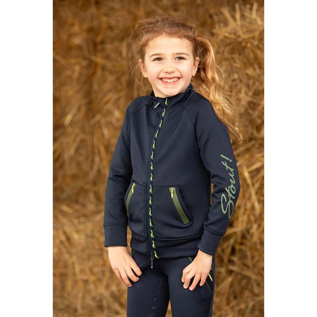 Vest Harry's Horse STOUT! Lime Kids Donkerblauw