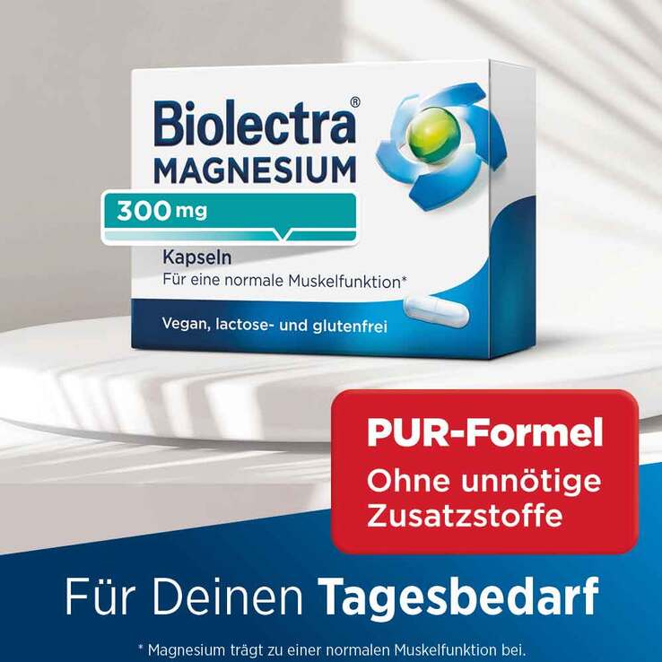 Biolectra Magnesium 300 Kapseln, 40 St