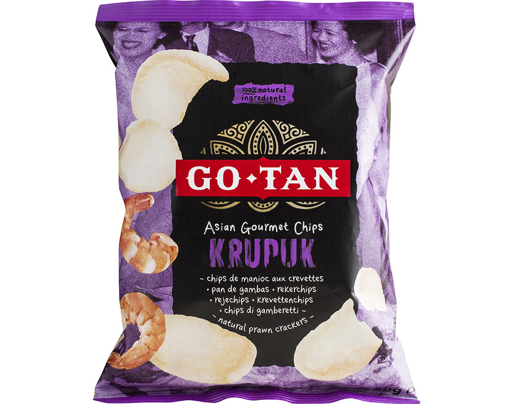 HOSTIAS GO TAN CRAKERS SABOR A GAMBAS 50G