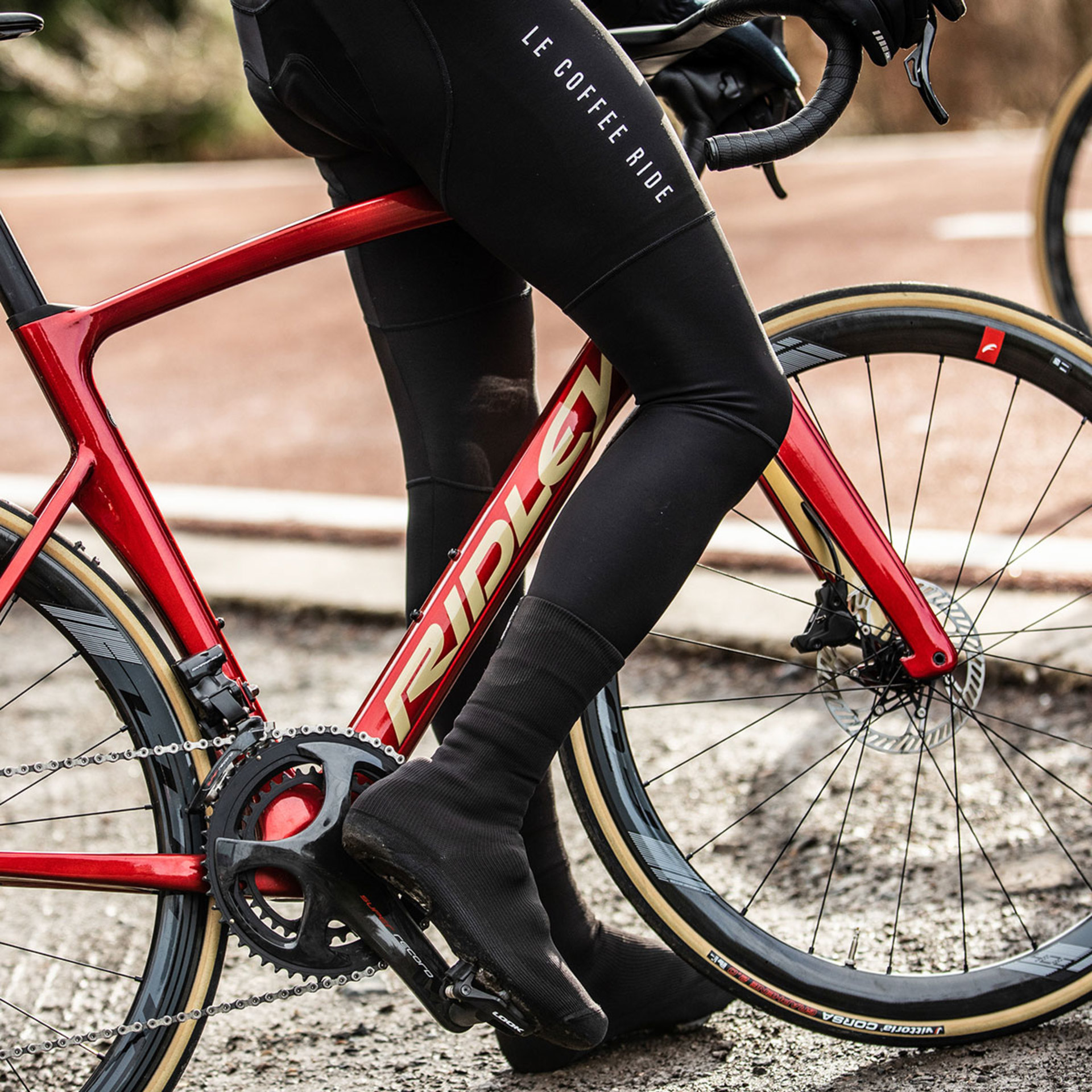 GripGrab Flandrien Waterproof Knitted Road Overschoenen Zwart
