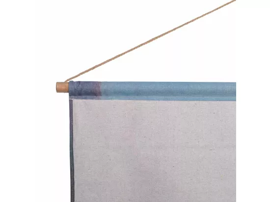 Toile imprimée en parchemin